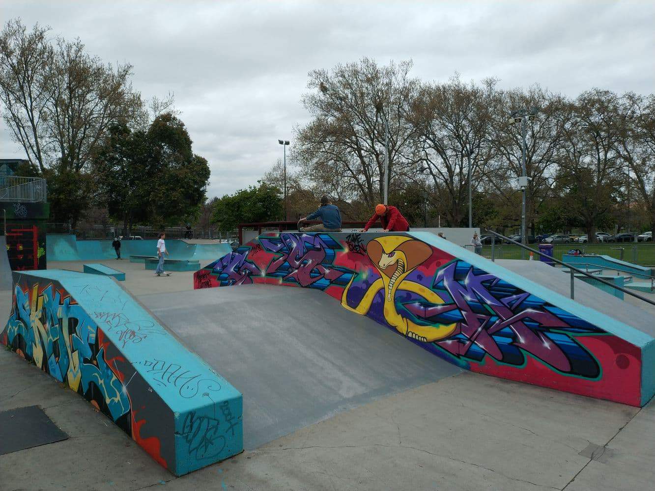 Riverslide Skate Park - Alexandria Gardens, Melbourne VIC