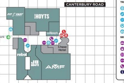 Forest Hill Shopping Centre Map