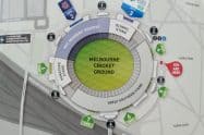 Melbourne Cricket Ground Mcg Ticket Seating Plan Afl Layout Map